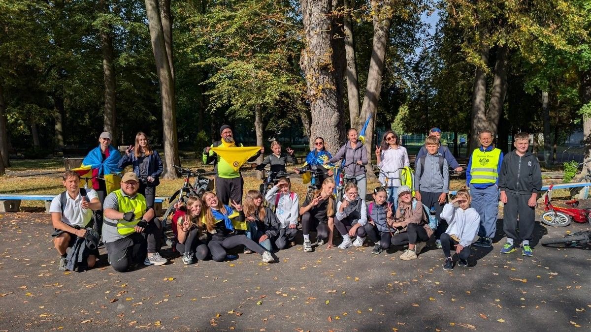 У Коломиї провели благодійний велопробіг на підтримку "едельвейсів"