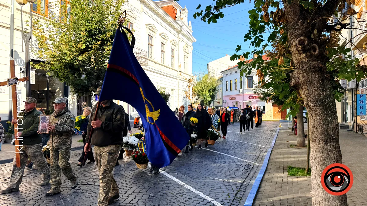 Чин похорону воїна Савчука Богдана відбувся у Коломиї 8