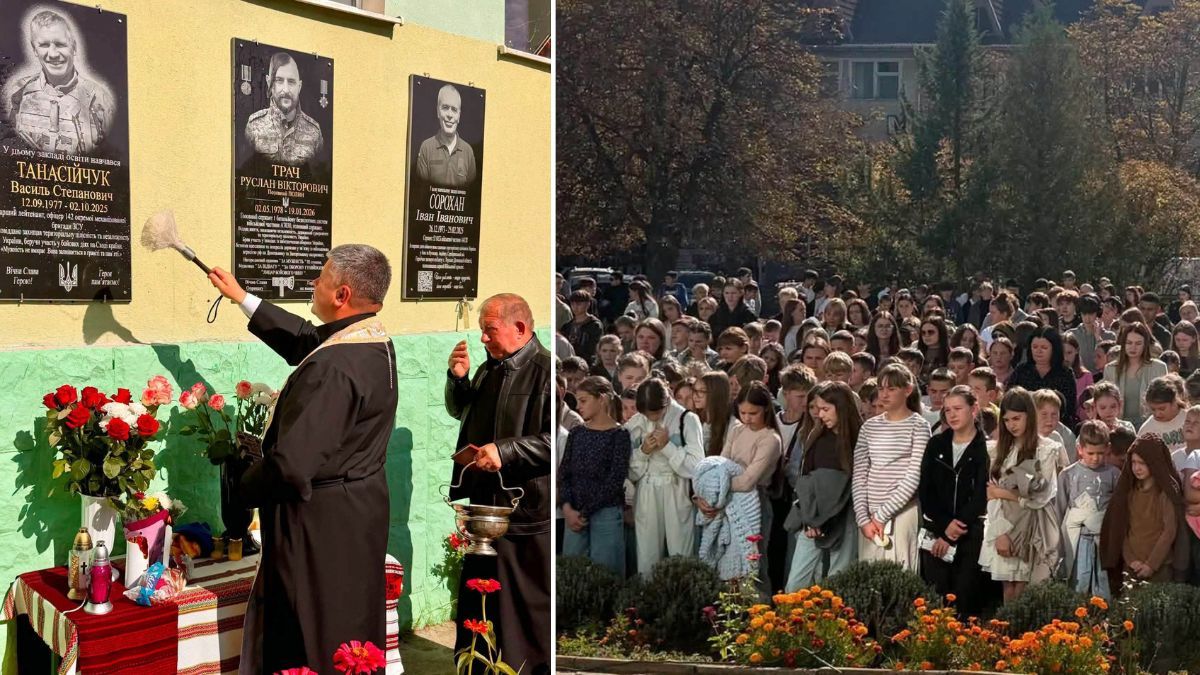 У Верховині відкрили меморіальні дошки двом полеглим захисникам