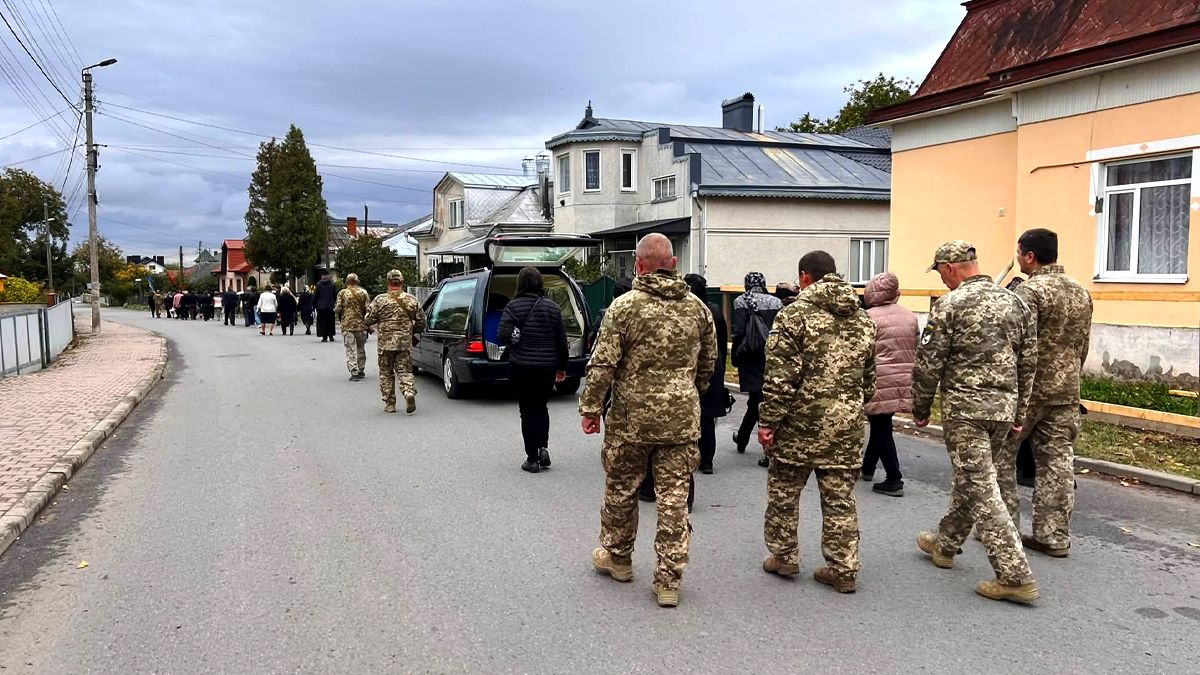 Чин похорону воїна Любомира Вінтоника пройшов у Городенці 10