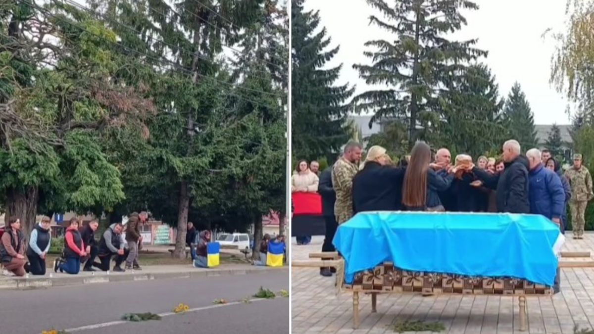 На вічний спочинок повернувся захисник з Коломийщини Дмитро Дмитрюк