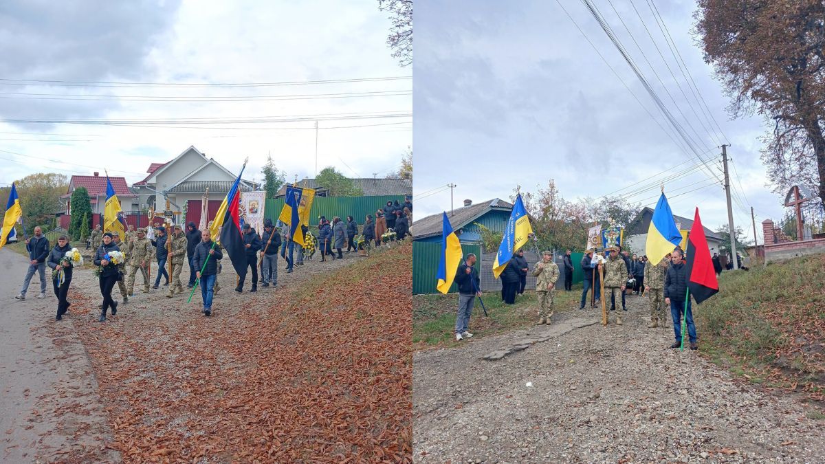 У Хом’яківці попрощалися із захисником Дмитром Дмитрюком 6