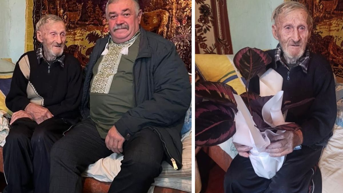 Мешканець Коломийщини Федюк Іван відзначив 100-літній ювілей 1