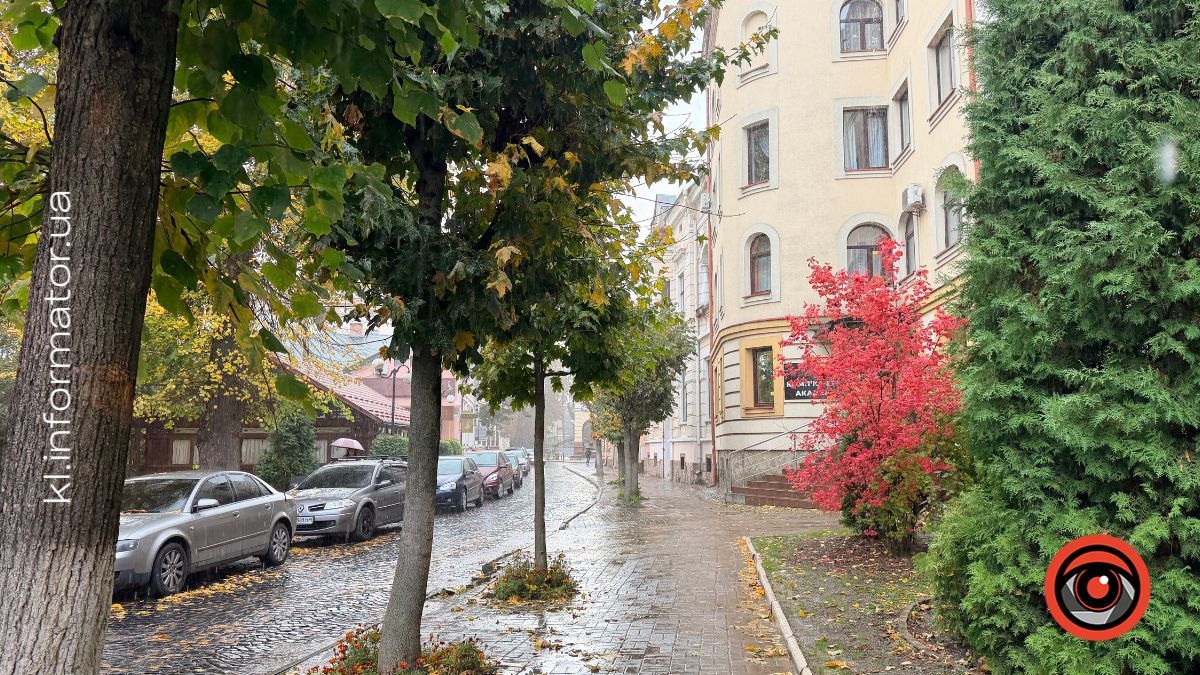 Золоте листя та міські пейзажі: недільний фоторепортаж із Коломиї 2