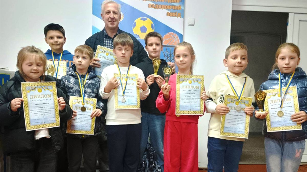 Шашкісти з Коломиї здобули нагороди на чемпіонаті області 1