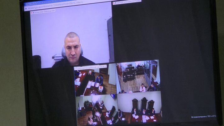Прокурор Олег Богачко та обвинувачений Анатолій Чорней були присутні на підготовчому засіданні в онлайн-режимі