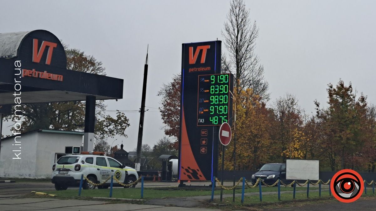 Рекордні ціни на АЗС: яка ситуація в Коломиї 21 жовтня 2