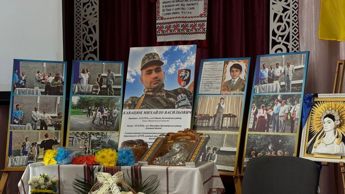 На Коломийщині у день народження вшанували пам'ять полеглого воїна Михайла Кавацюка