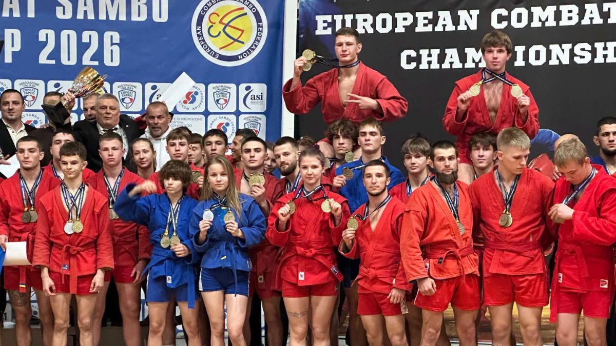 Золото чемпіонату Європи з бойового самбо здобув спортсмен із Кутської громади 2