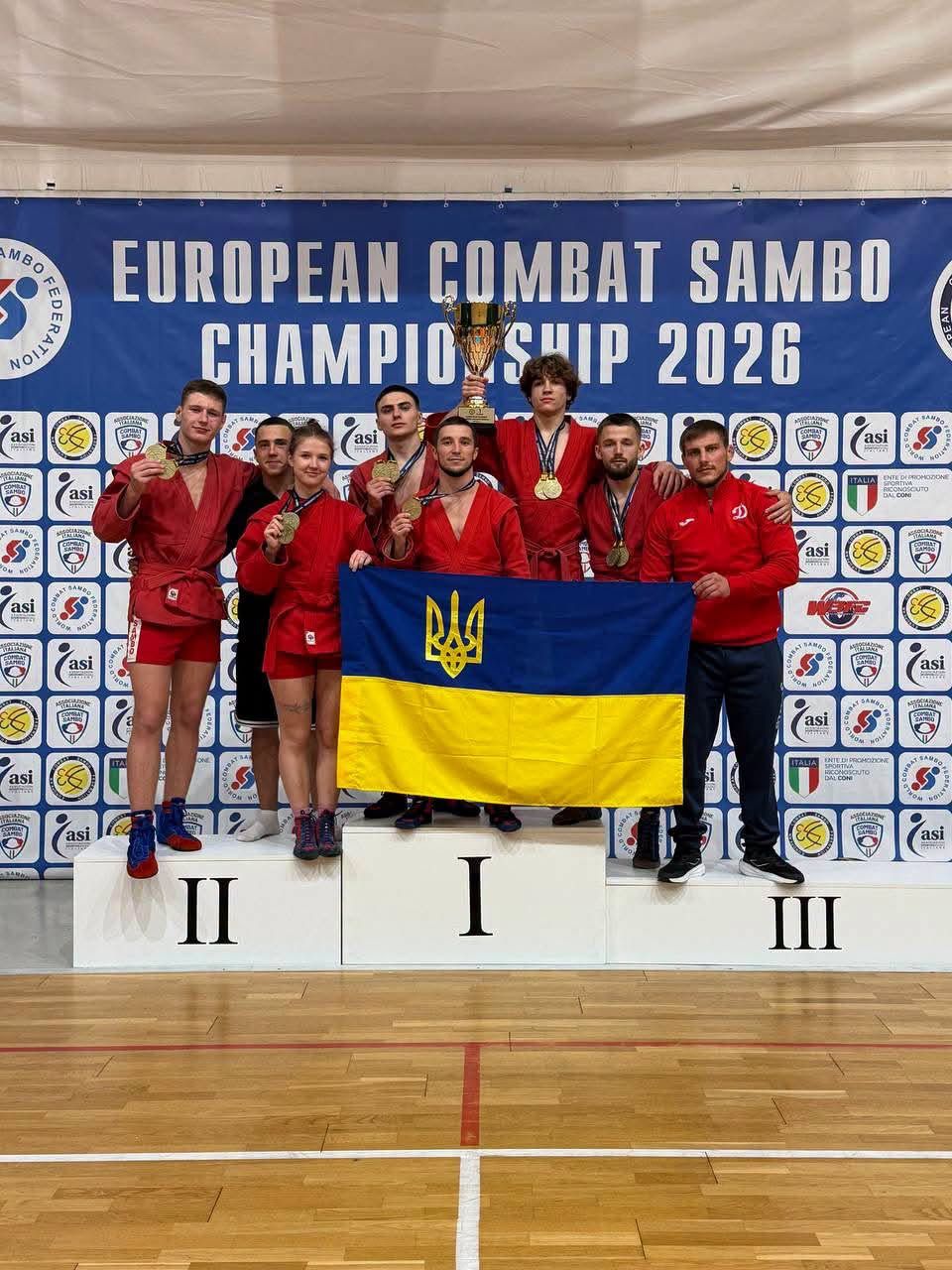 Золото чемпіонату Європи з бойового самбо здобув спортсмен із Кутської громади 1