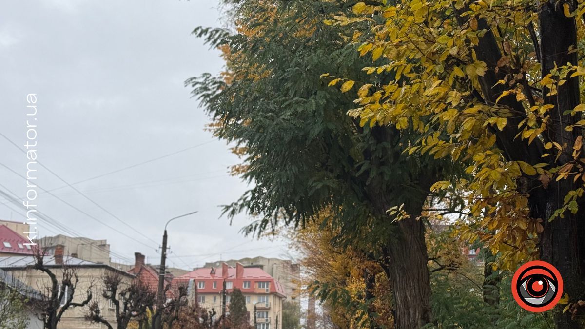 Хмарна погода в Коломиї