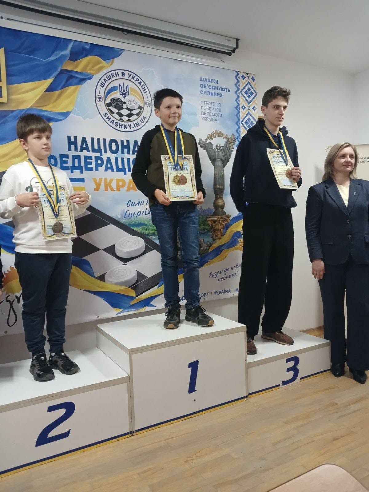 Юні шашкісти з Коломиї вибороли шість нагород чемпіонату України 2