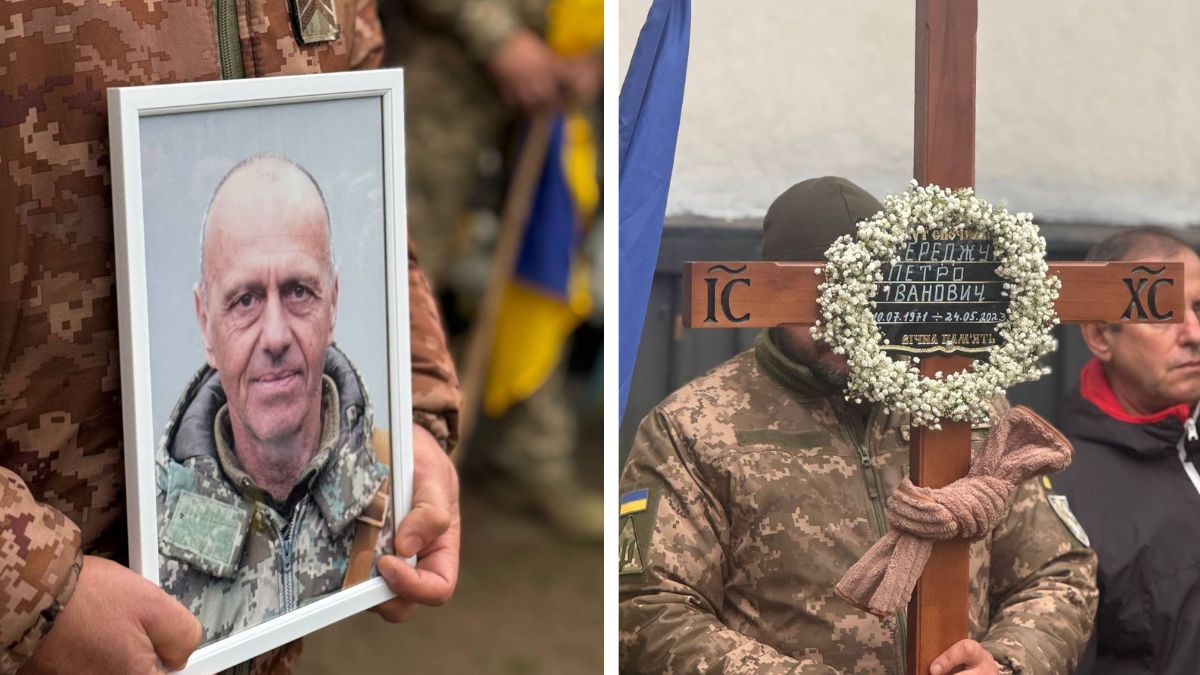 Печеніжинська громада провела в останню дорогу воїна Петра Гереджука