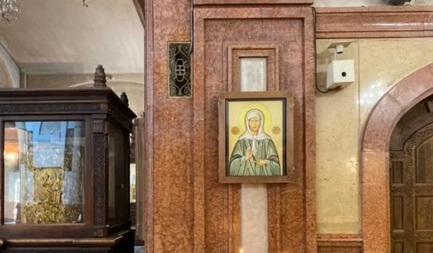 У Тбілісі зникла велика ікона Матрони Московської з таврами У Тбілісі зникла велика ікона Матрони Московської з таврами