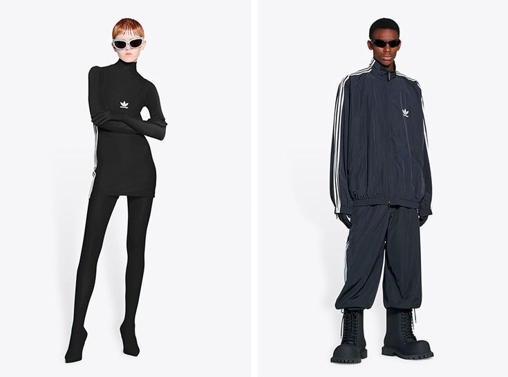 Вот так выглядела творческая коллаборация Balenciaga и Adidas. Вот так выглядела творческая коллаборация Balenciaga и Adidas.