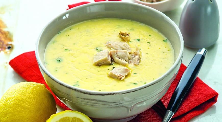 Грецький яєчно-лимонний суп - це те, що ви необмінно маєте спробувати!