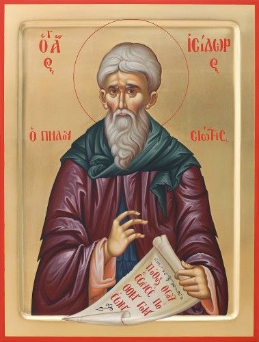 Согласно жизни, Исидор был родом из Александрии, происходил из христианской семьи Согласно жизни, Исидор был родом из Александрии, происходил из христианской семьи