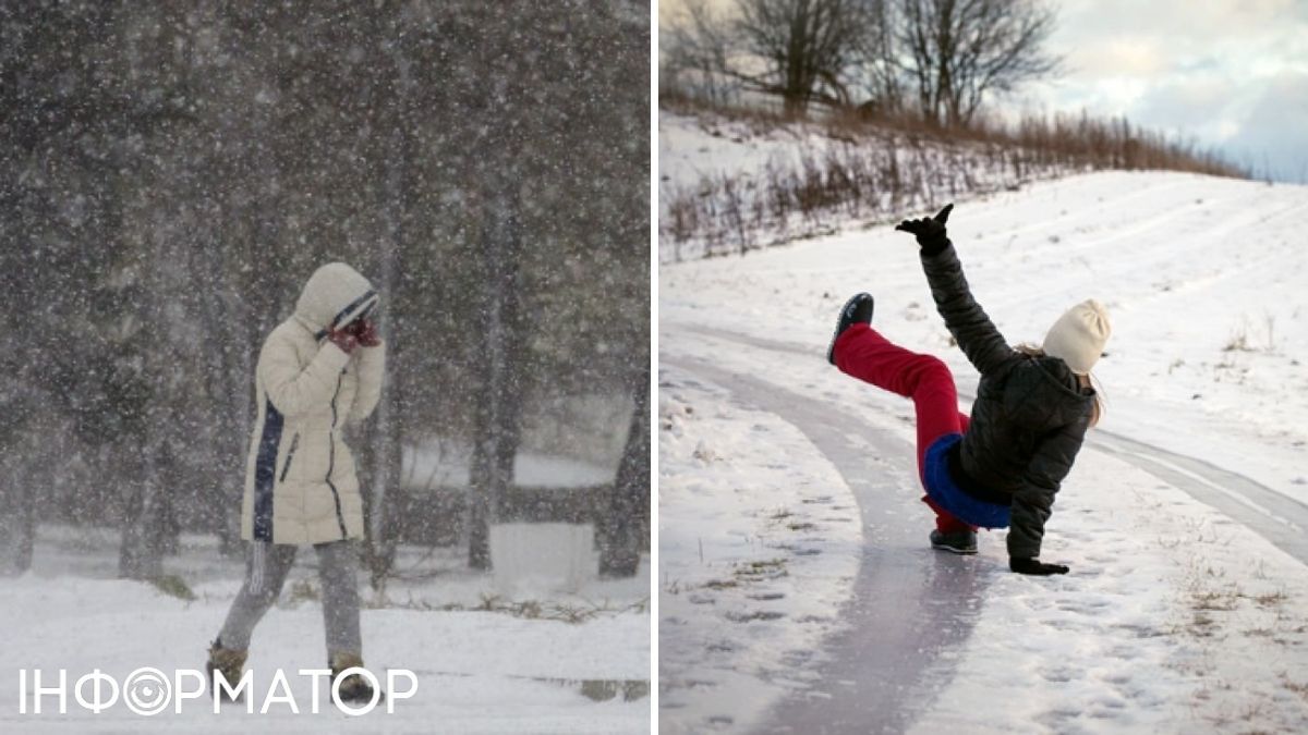 Вітер та ожеледь