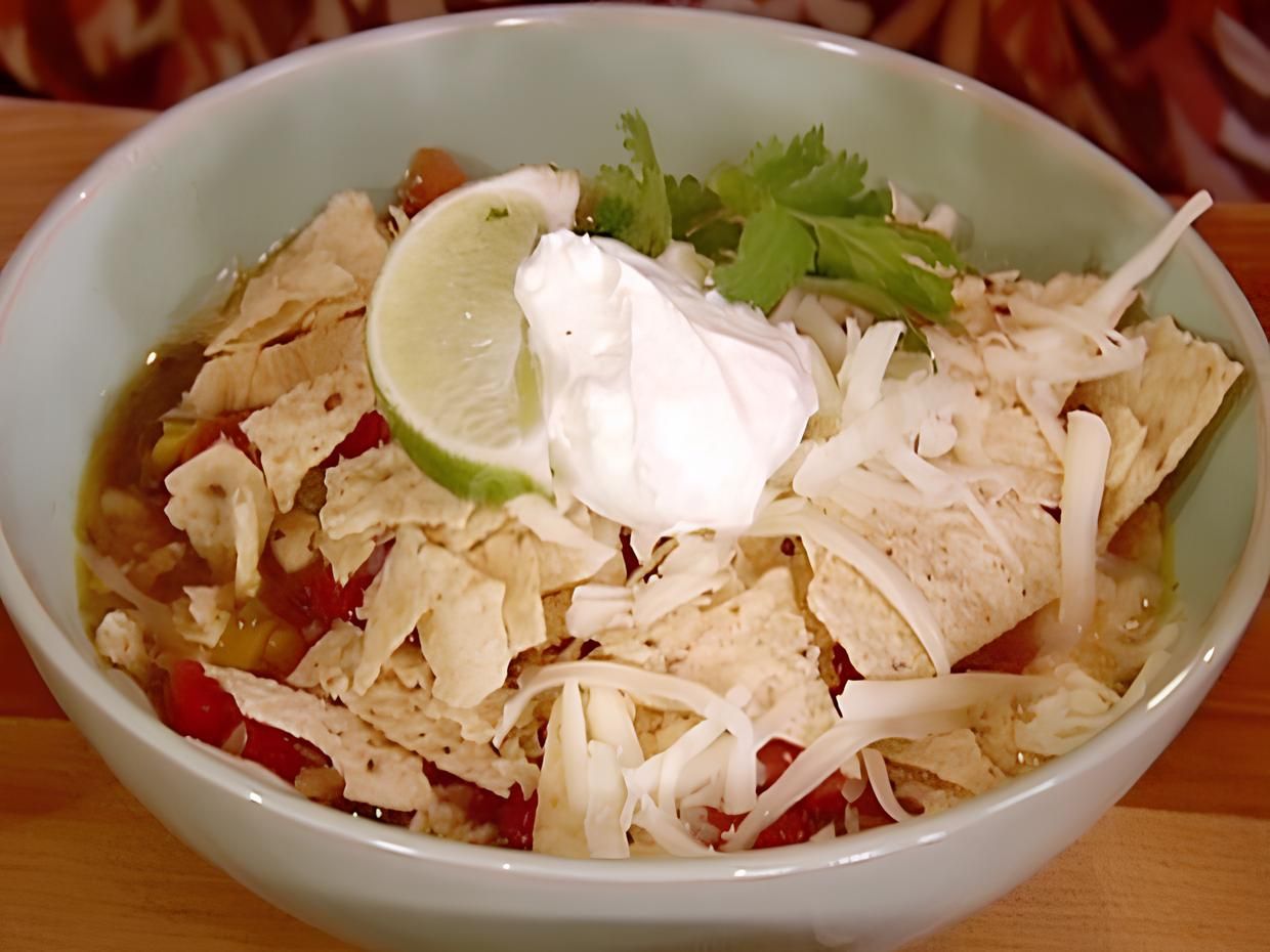 Такой суп еще называют мексиканским!