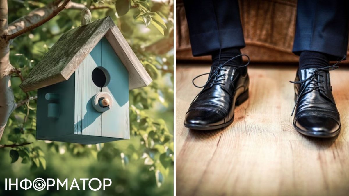 Обувь и скворечник