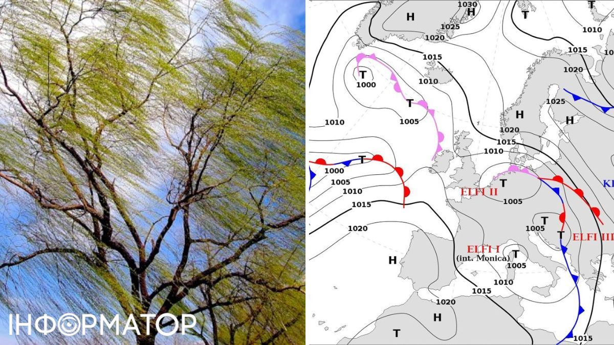 Вітер та карта