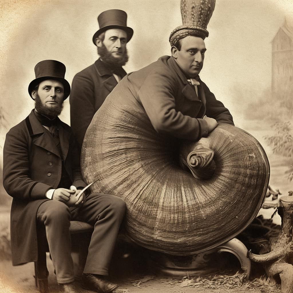 А ось і міфічний вчений, що став равликом. А ось і міфічний вчений, що став равликом.