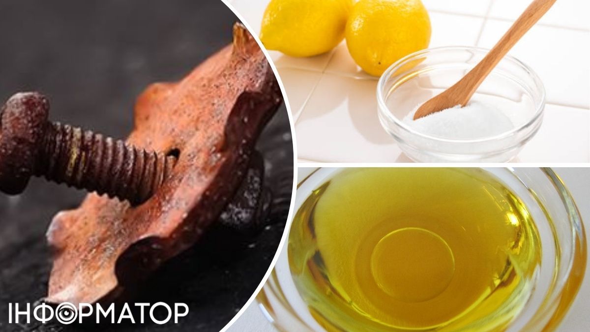 Смазать детали механизмов или снять ржавчину с металла можно с помощью растительного масла, уксуса, лимонной кислоты и соды. Смазать детали механизмов или снять ржавчину с металла можно с помощью растительного масла, уксуса, лимонной кислоты и соды.