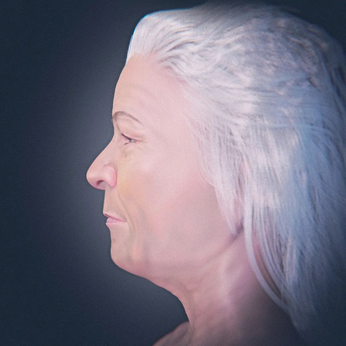 Возможно, в рот мертвой женщины положили кирпич, чтобы он не кусался Возможно, в рот мертвой женщины положили кирпич, чтобы он не кусался