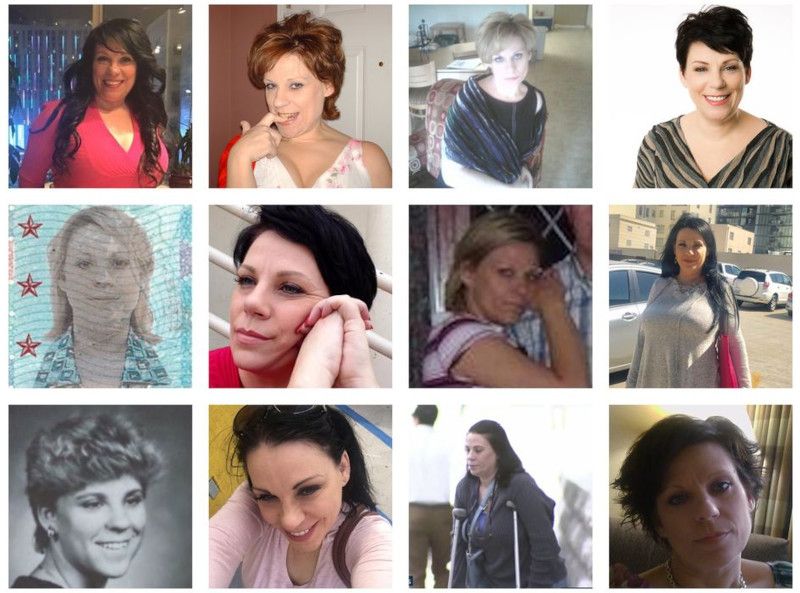 Небольшая часть перевоплощений талантливой мошенницы. Небольшая часть перевоплощений талантливой мошенницы.