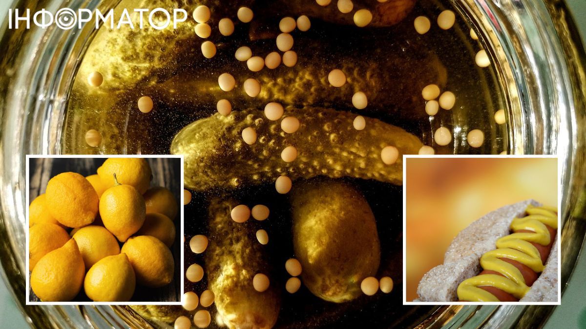 Корнишоны, лимоны и горчица – то, что часто можно встретить на столах у украинцев. Корнишоны, лимоны и горчица – то, что часто можно встретить на столах у украинцев.