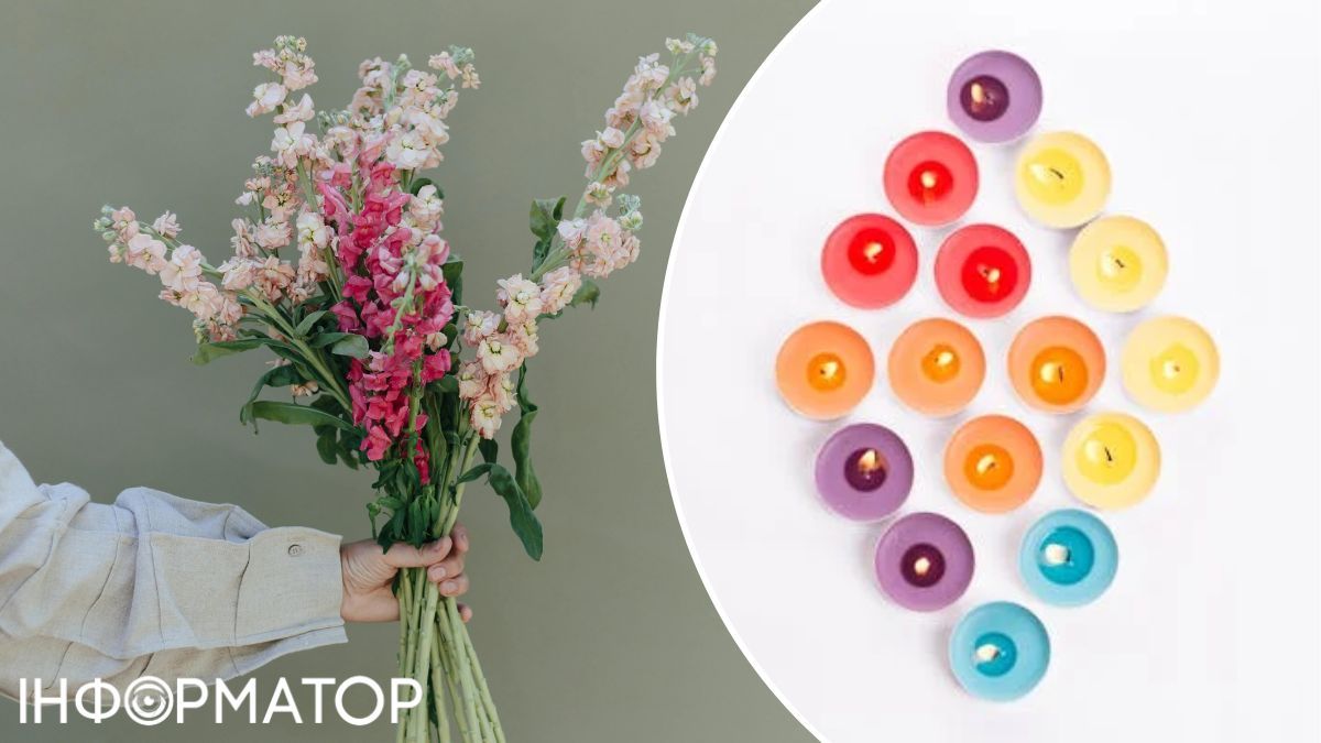 Надайте перевагу квітам чи ароматним рослинам, а якщо купуєте свічки, то обирайте саме з бджолиного воску!