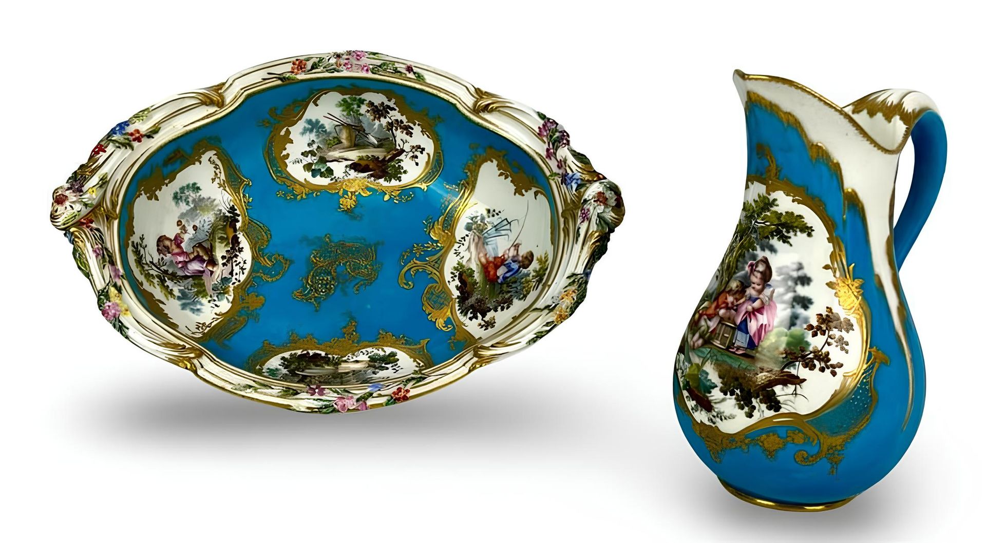 Только 20 фарфоровых вещей в мире окрашены этот небесный цвет.