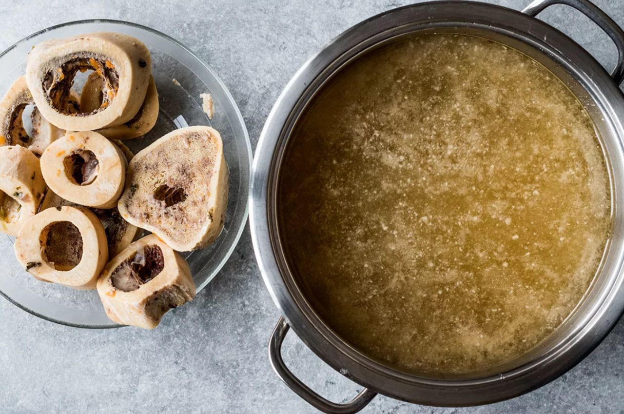 Костные бульоны - источник натурального коллагена.