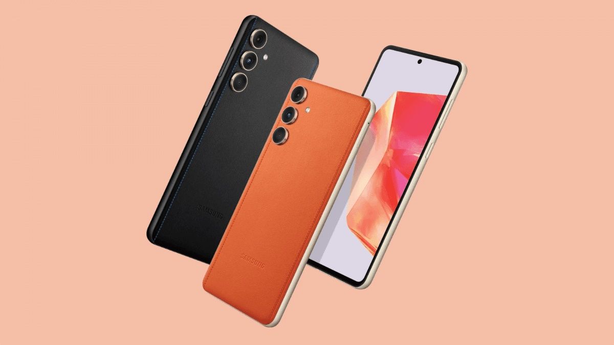 Samsung Galaxy C55 с кожаной задней панелью поступил в продажу. Фото: Samsung Samsung Galaxy C55 с "кожаной" задней панелью поступил в продажу. Фото: Samsung