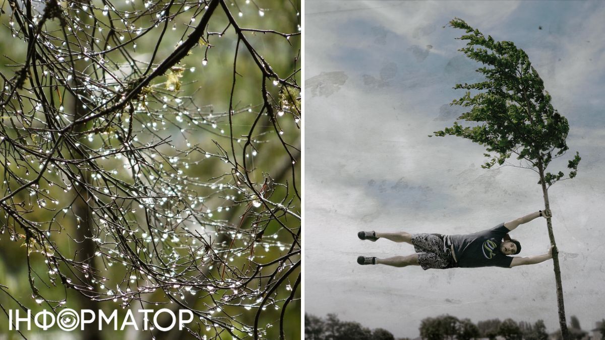 Дощ та вітер