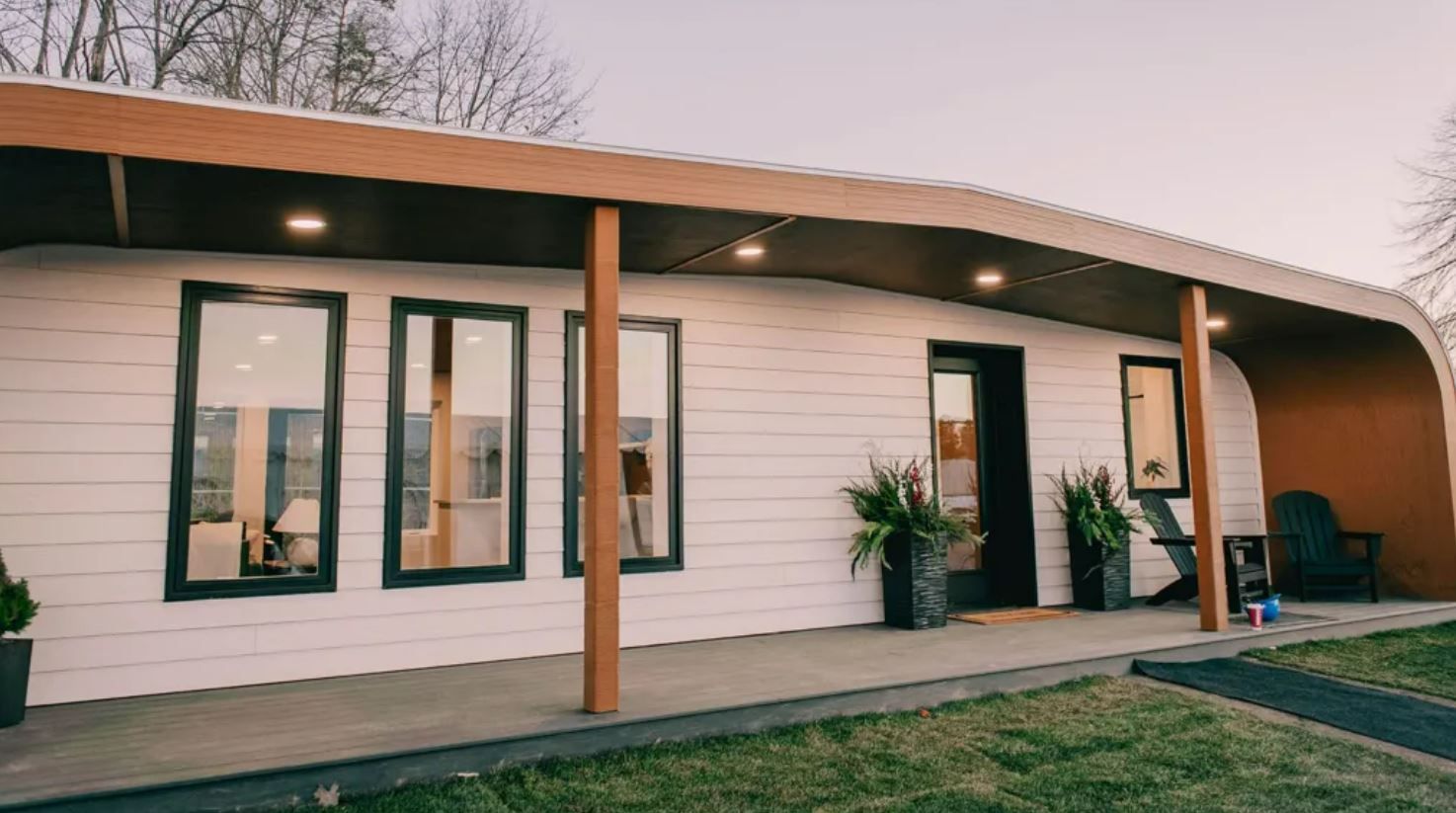 Попередній університетський 3D-принтер створив цей будинок у 2022 році