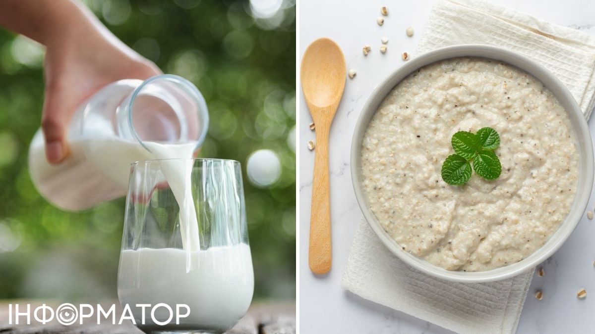 Молоко та каша