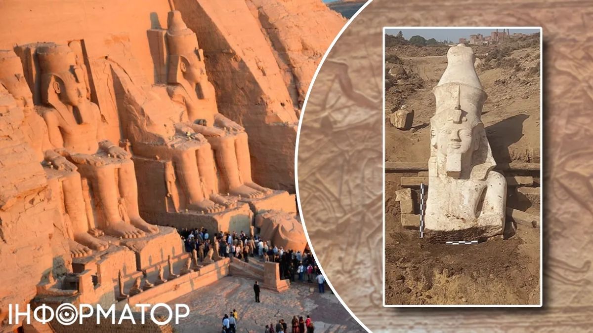 Статуи египетского фараона Рамзеса II