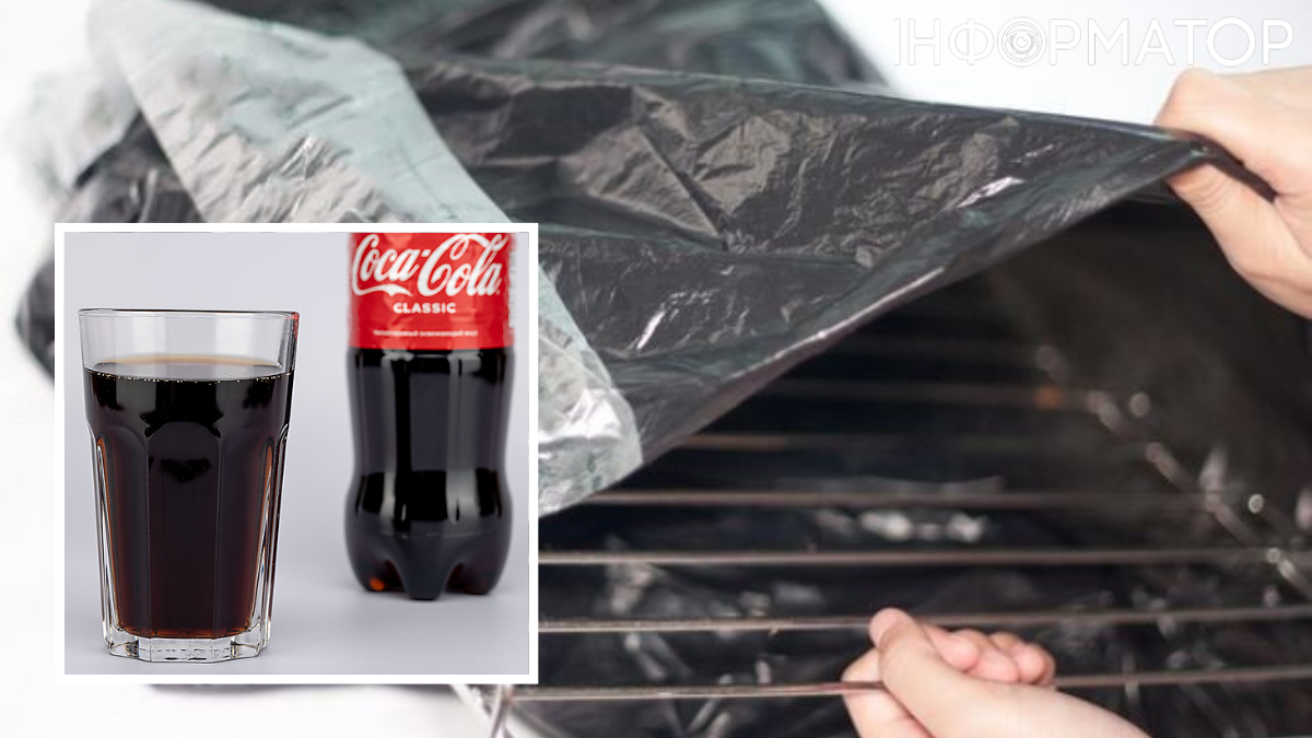 В пакет - колу и шампуры, потрясти и завязать. В пакет - колу и шампуры, потрясти и завязать.