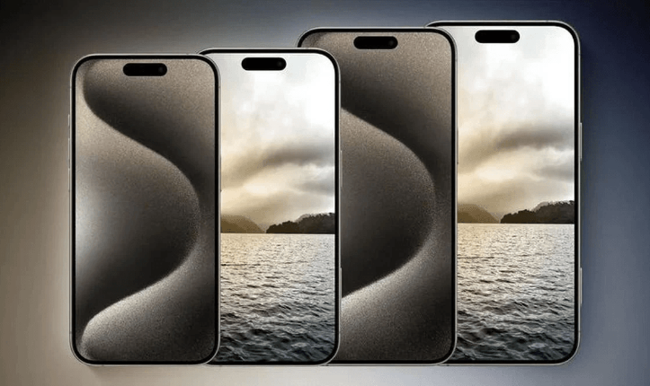 Усі чотири моделі iPhone 16 представлені в різних розмірах. Фото: MacRumors