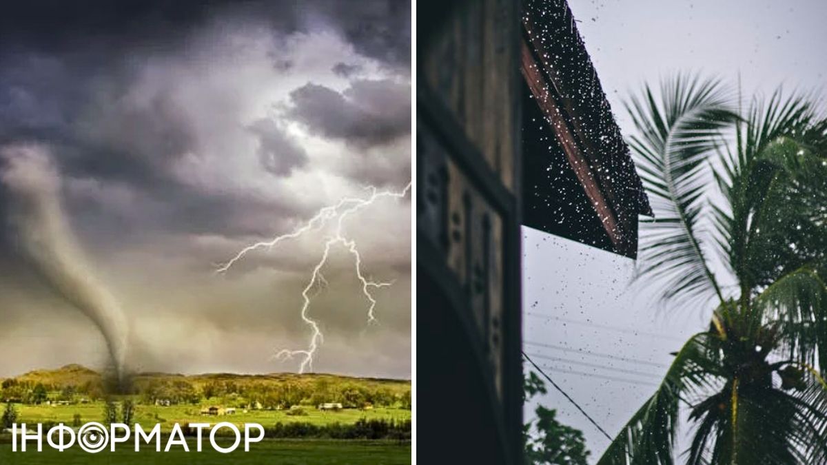 Гроза та дощ