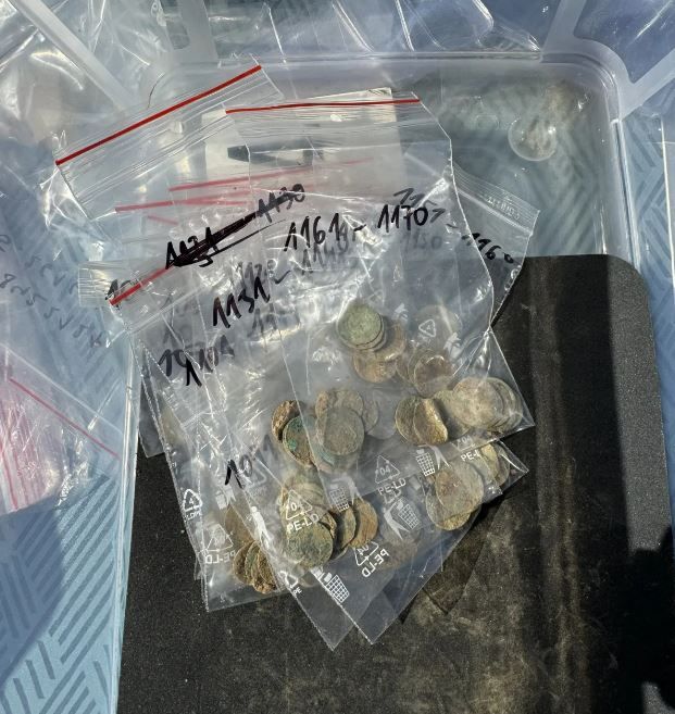 В настоящее время ученые находятся на этапе сортировки монет.