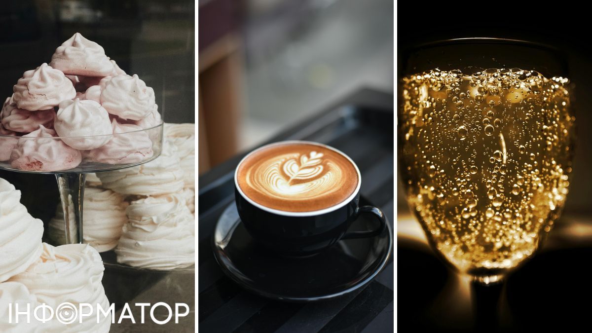 В усьому світі меренги подають до кави, чаю без цукру або з сухим шампанським брют. В усьому світі меренги подають до кави, чаю без цукру або з сухим шампанським брют.