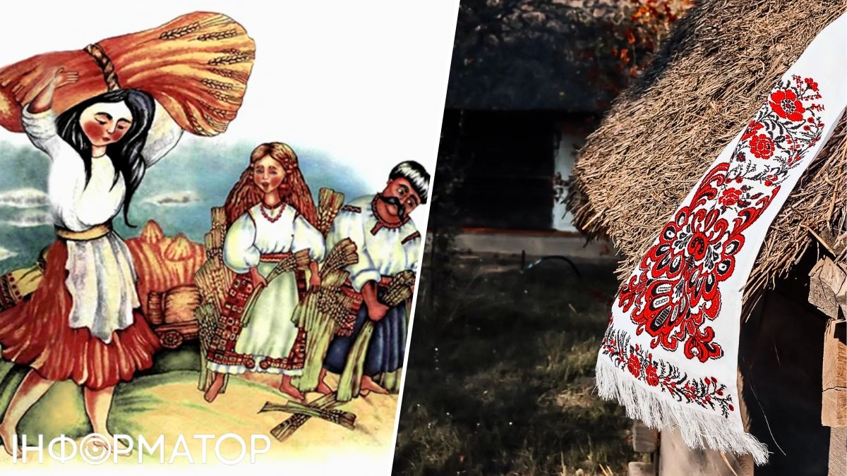 Рушник та малюнок