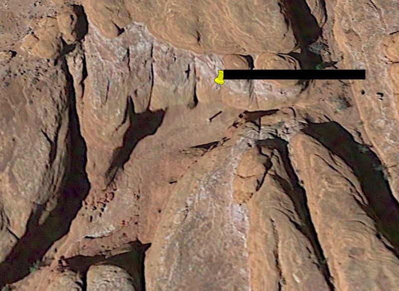 И хотя место с монолитом не афишировалось, энтузиасты всего за сутки смогли обнаружить его точное расположение И хотя место с монолитом не афишировалось, энтузиасты всего за сутки смогли обнаружить его точное расположение