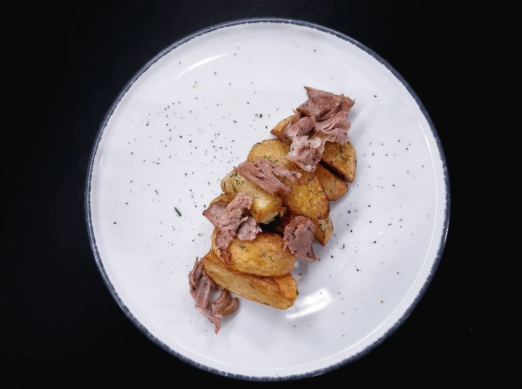 Улановский картофель - очень мясное и ароматное сытное украинское блюдо.