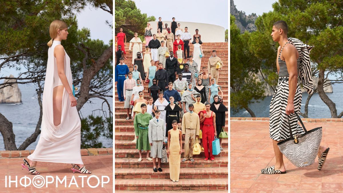 Только что представлена на острове Капри новая коллекция бренда Jacquemus FW. Только что представлена на острове Капри новая коллекция бренда Jacquemus FW.