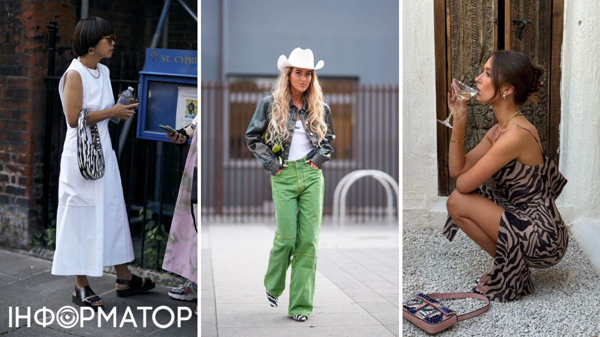 Платье, сумочки и туфли с зебровым принтом выглядят выигрышно и изящно. Платье, сумочки и туфли с зебровым принтом выглядят выигрышно и изящно.