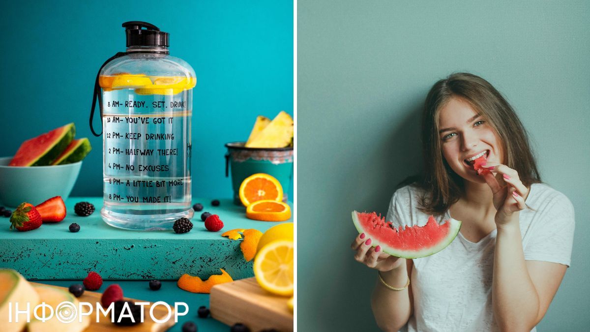 Пейте, когда хочется пить, и ешьте побольше фруктов. Пейте, когда хочется пить, и ешьте побольше фруктов.