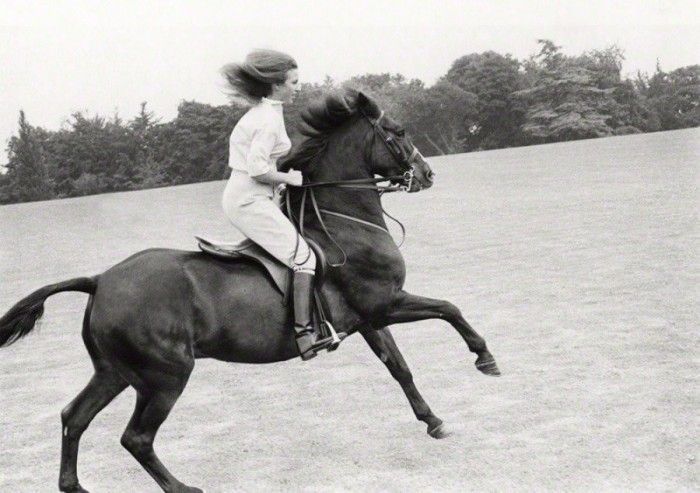 Принцеса Анна на Чемпіонаті Європи з кінного спорту у Києві, 1973.
